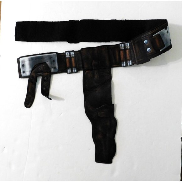 Star Wars Mandalorian Kids Costume Size Medium Detachable Cape & Belt Halloween - Picture 8 of 10